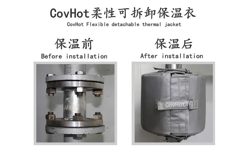 COVHOT?柔性可拆卸式<a href=http://www.89986.cn/e/tags/?tagname=%E4%BF%9D%E6%B8%A9%E8%A1%A3 target=_blank class=infotextkey>保溫衣</a>,蒸汽系統節能,節能保溫